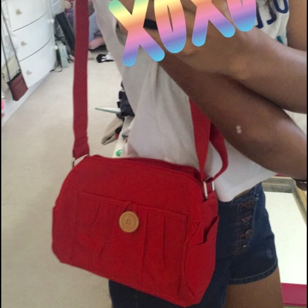 Red Shoulder Bag